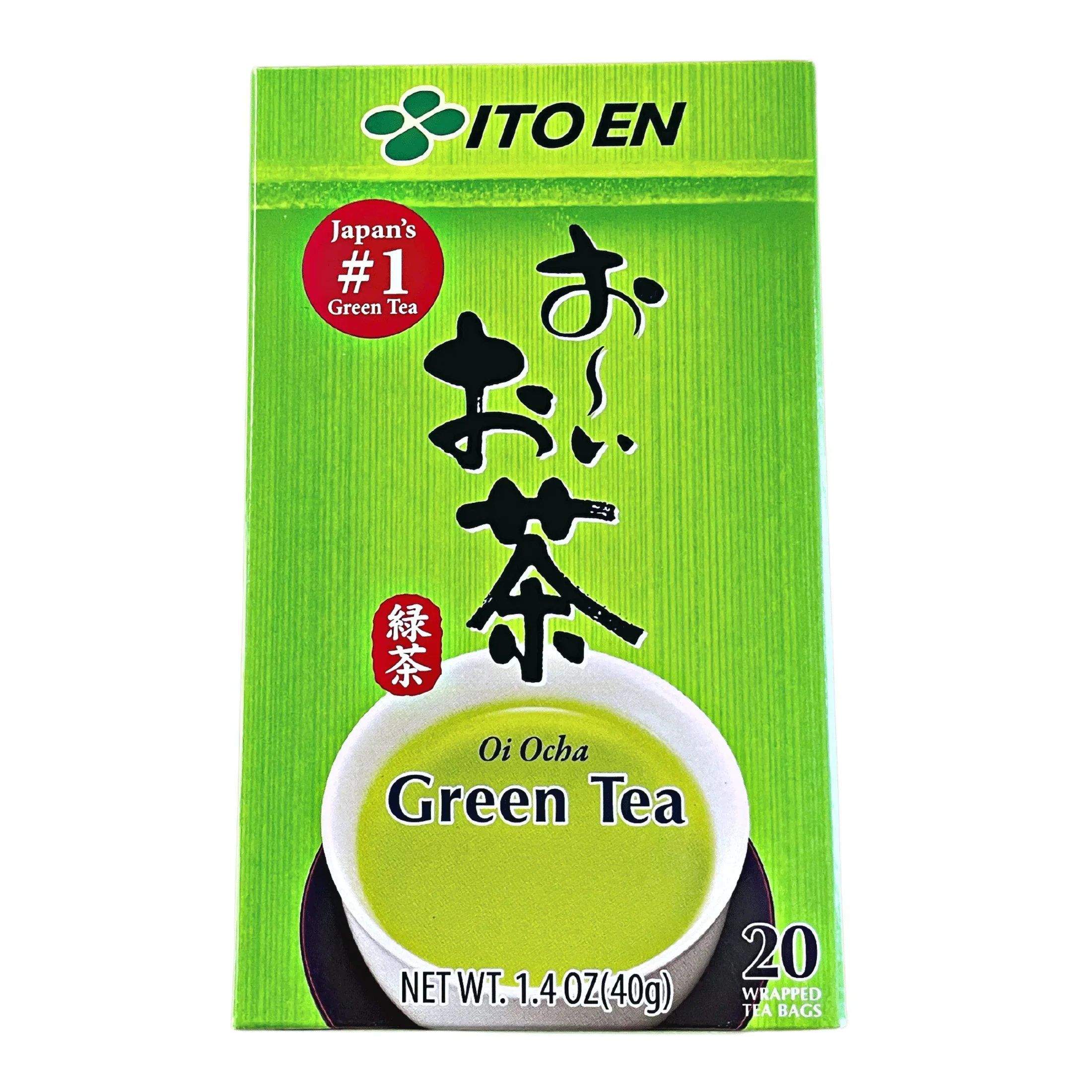 ITOEN OI OCHA GREEN TEA 20 BAGS 1.4OZ/40G