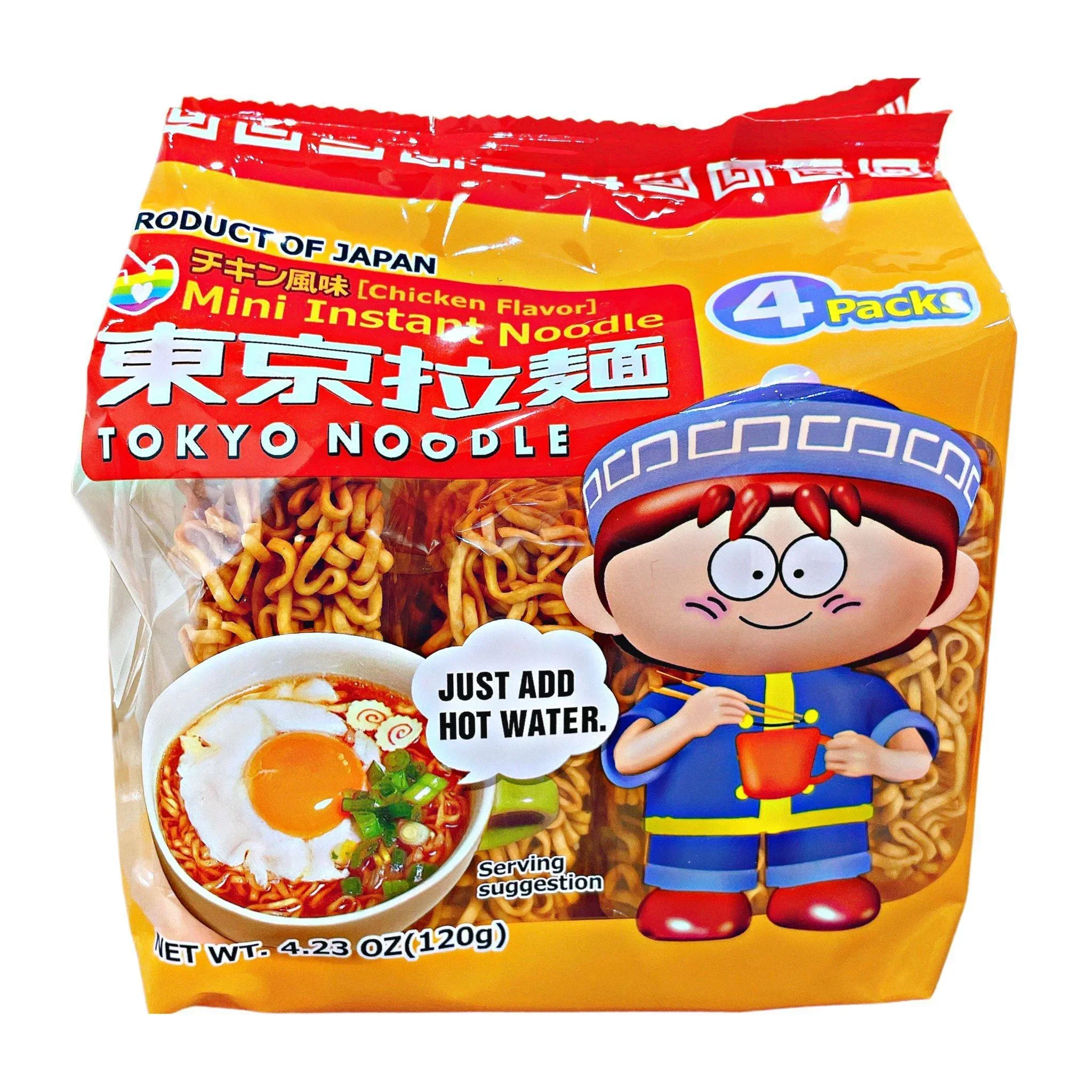 TOKYO RAMEN REG 4PK 4.23oz/120g