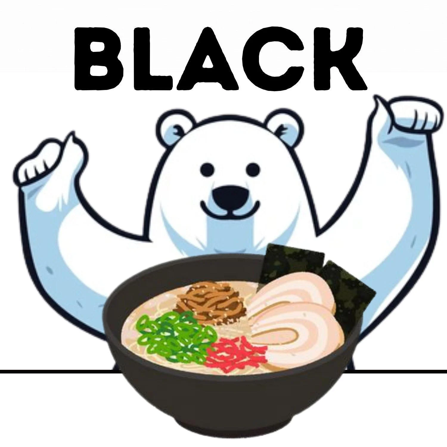 FROZEN TONKOTSU RAMEN BLACK
