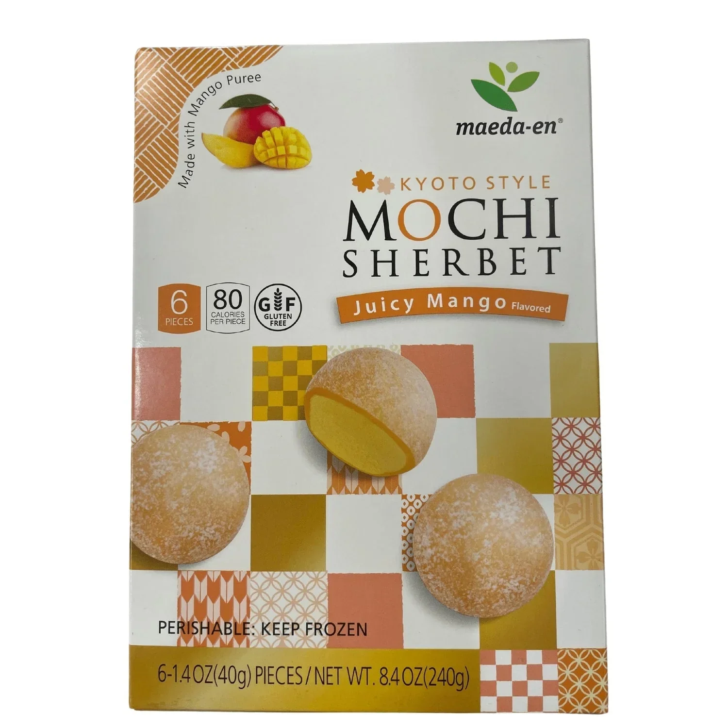 MAEDA MOCHI ICE JUICY MANGO