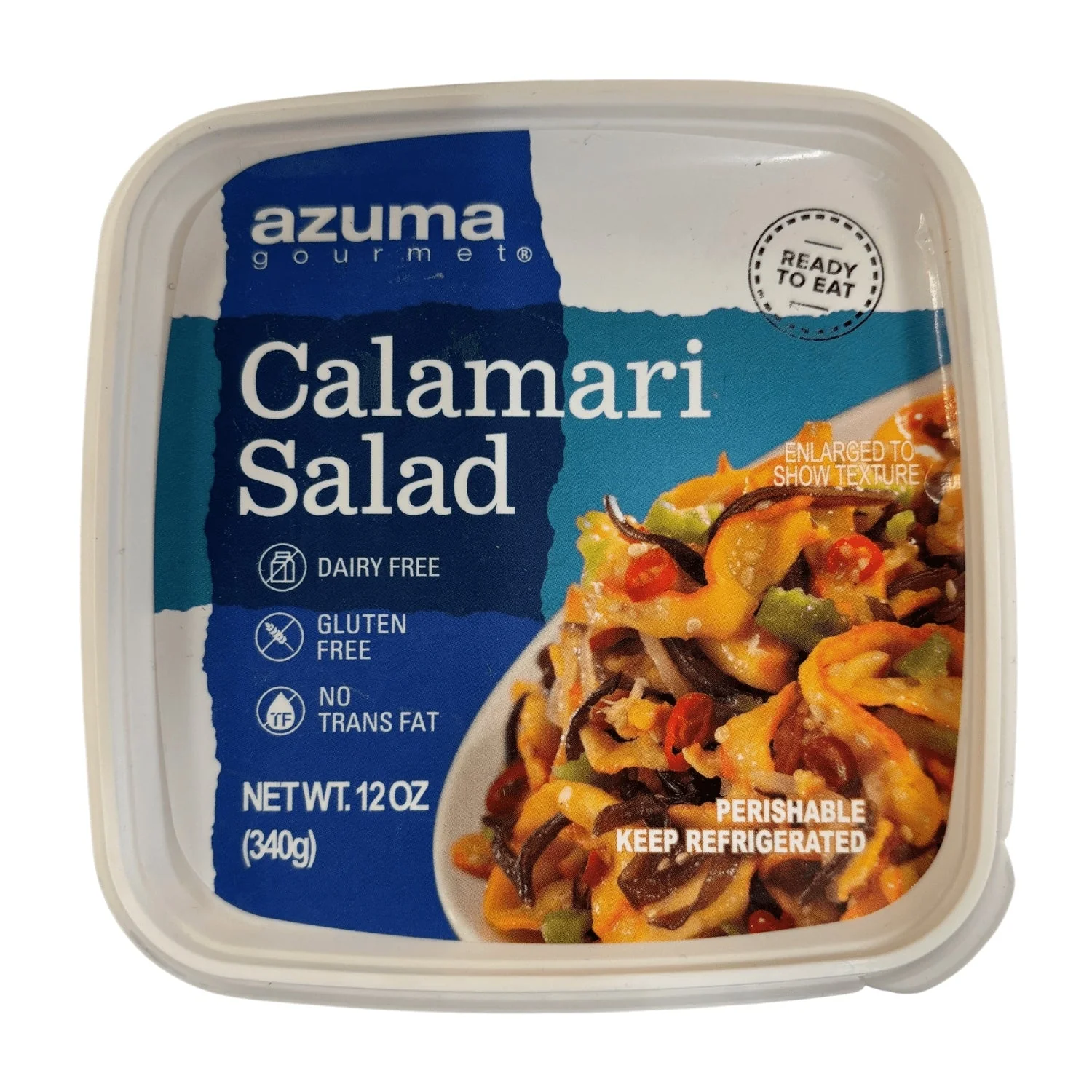 AZUMA FD CALAMARI SALAD 12OZ