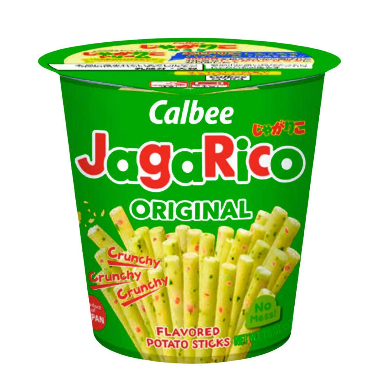 Calbee JagaRico Original Potato Snack Cup 2OZ/57G