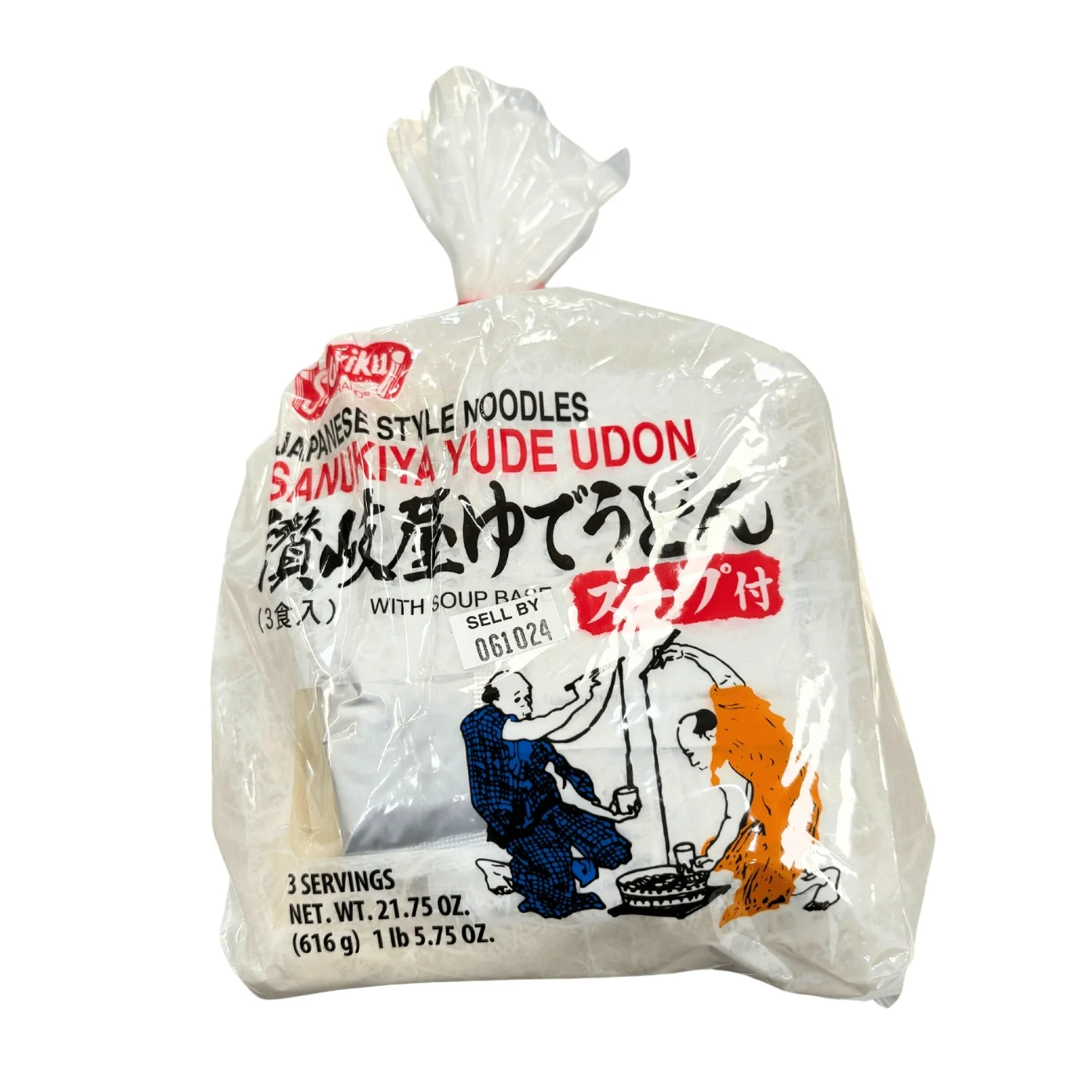 SK NOODLE UDON YUDE SANUKIYA W/SOUP