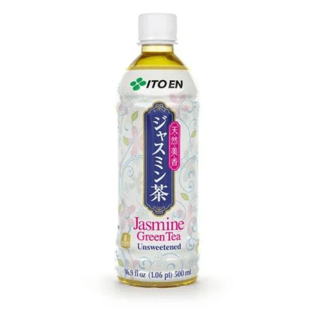ITOEN JASMINE GREEN TEA UNSWEETENED 16.9FL OZ/500ML - Image 2