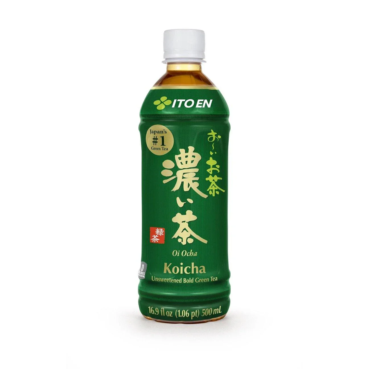 ITOEN OI OCHA KOIAJI UNSWEETENED BOLD GREEN TEA 16.9FL OZ/500ML