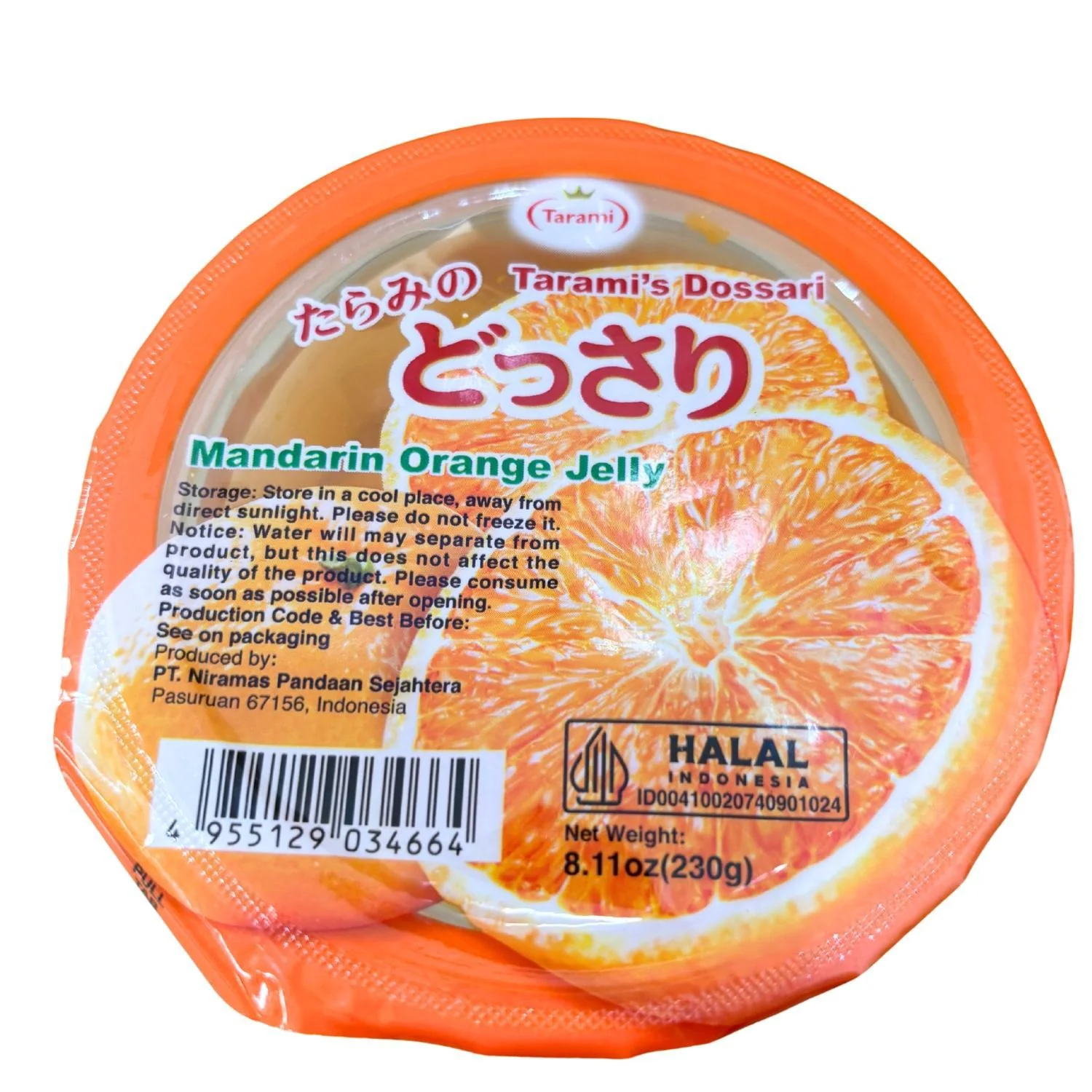 TARAMI DOSSARI MIKAN JELLY