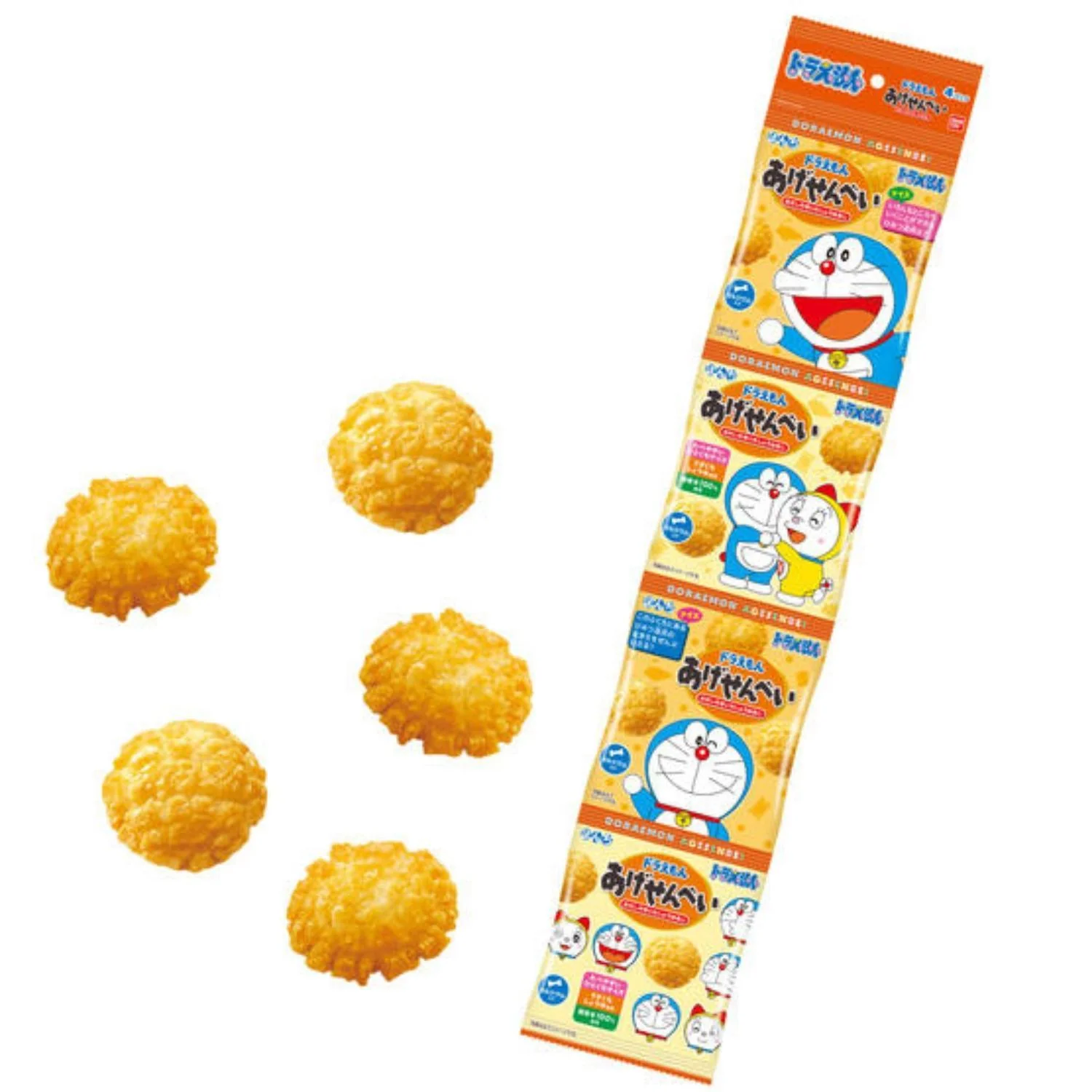 EXPIRING ON 6/30/2026 BANDAI DORAEMON AGE SENBEI 4 PACK