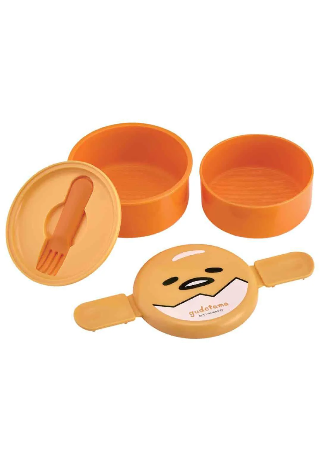 GUDETAMA ROUND BENTO LUNCH BOX 16.91OZ 500ML - Image 2