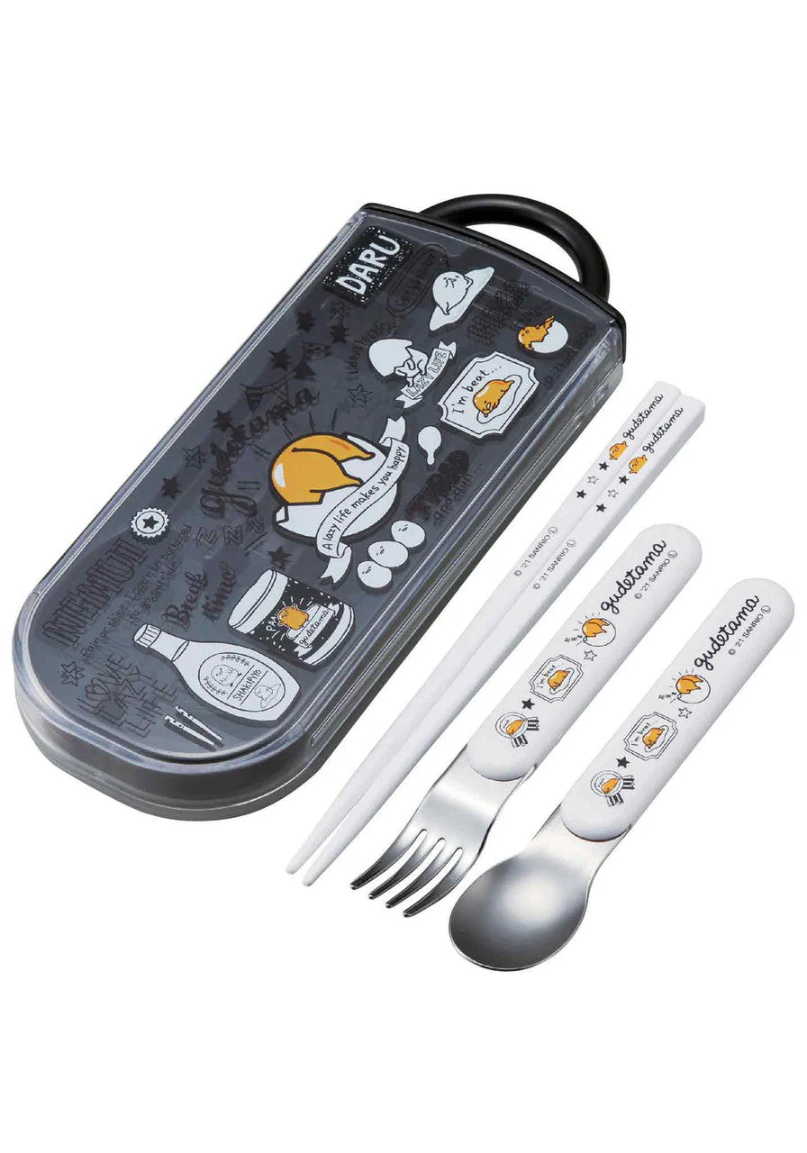 GUDETAMA UTENSIL SET (TIRED EGG) - Image 3