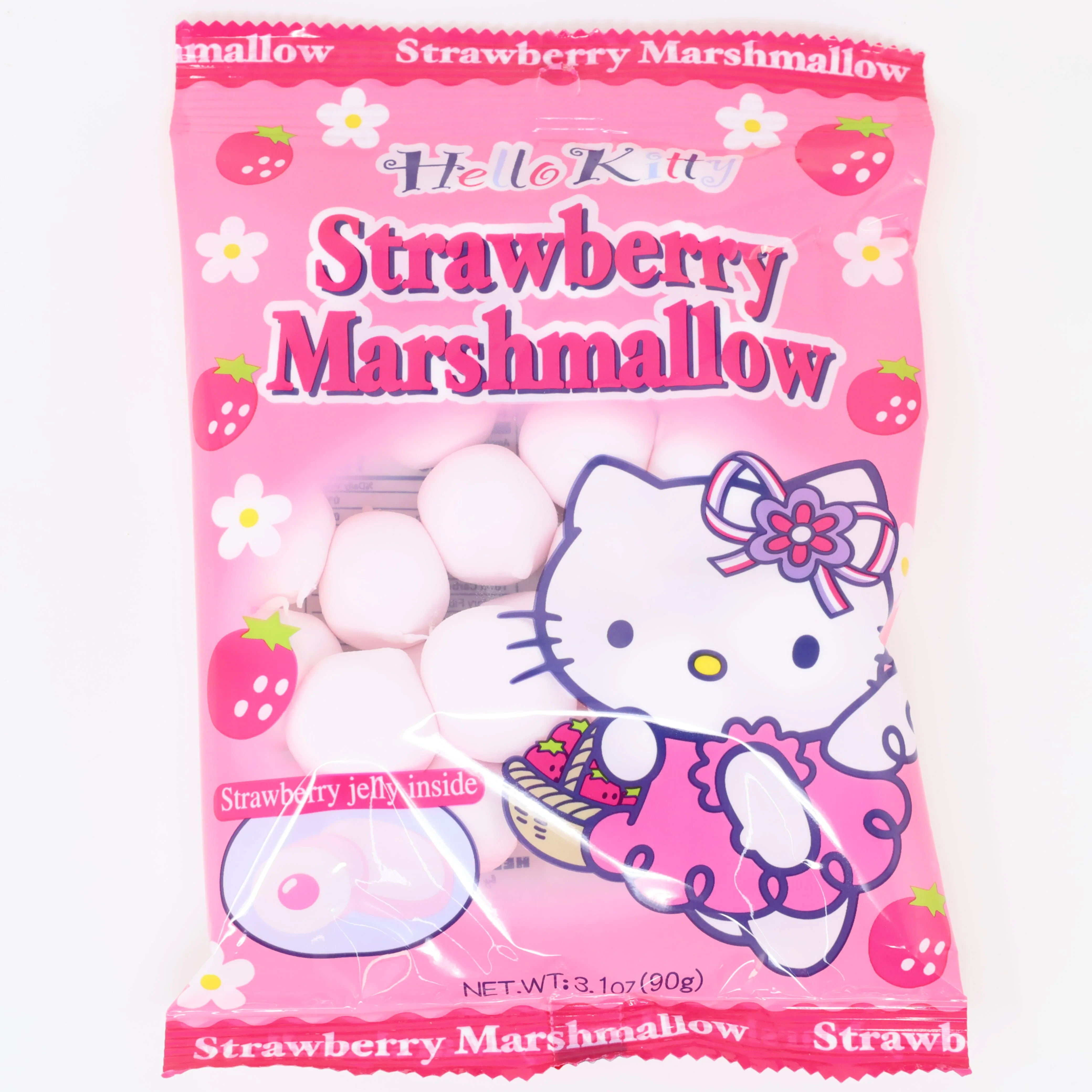 HELLO KITTY STRAWBERRY MARSHMALLOW  1.7OZ/47