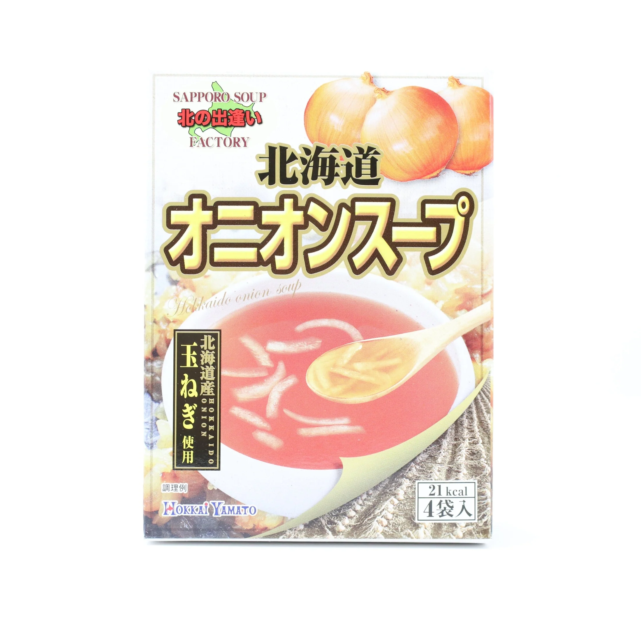HOKKAIYAMATO HOKKAIDO ONION SOUP 4P 28G