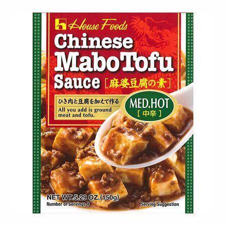 HSE CHINESE MABO TOFU SAUCE MED HOT FLAVOR 5.3OZ/150G