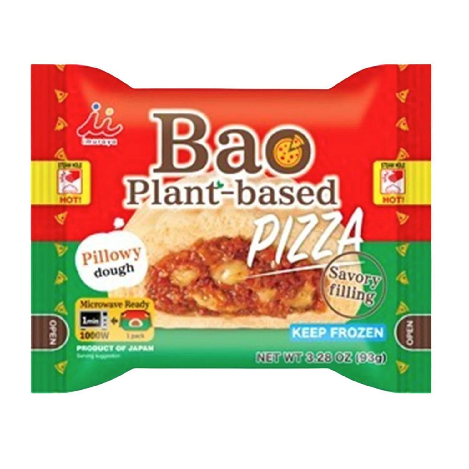 IMURAYA PLANT BASED BAO PIZZA 3.28OZ/93G