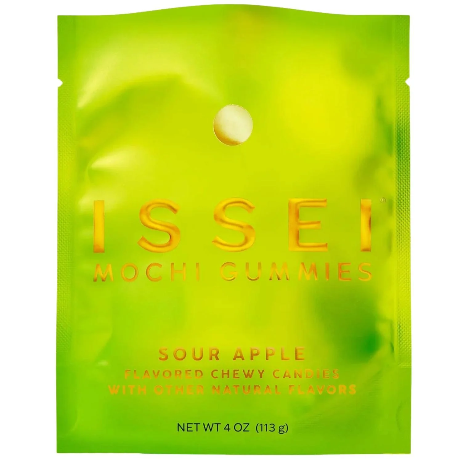 ISSEI MOCHI GUMMIES SOUR APPLE 4OZ/113G