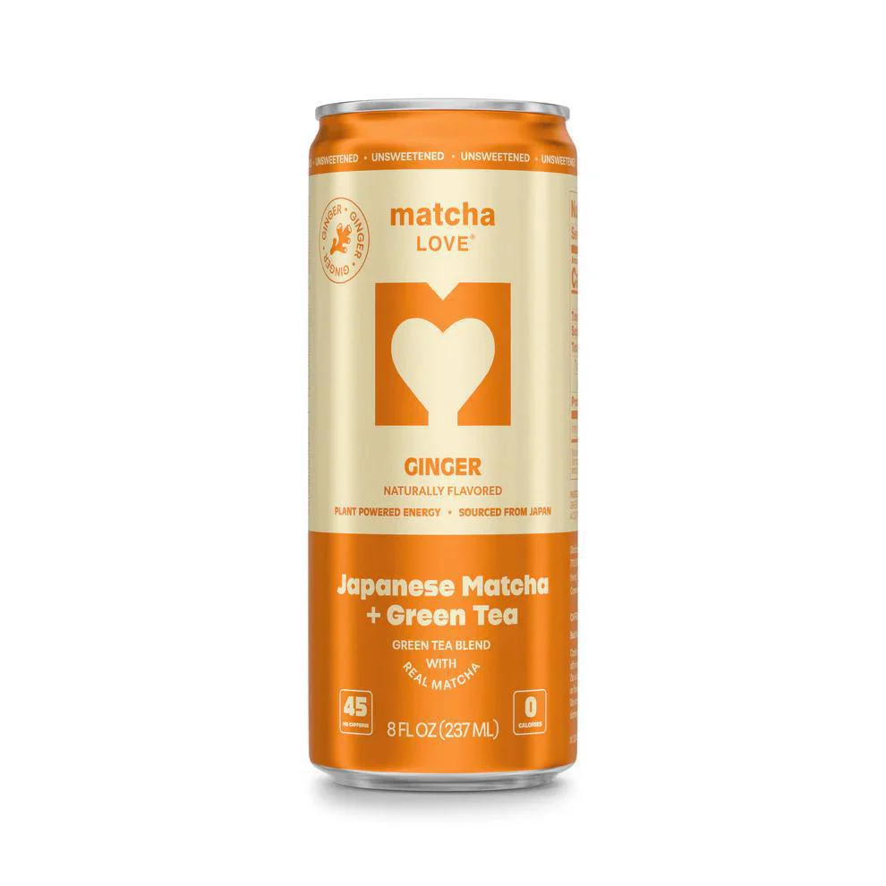 ITOEN MATCHA LOVE GINGER MATCHA TEA 8OZ
