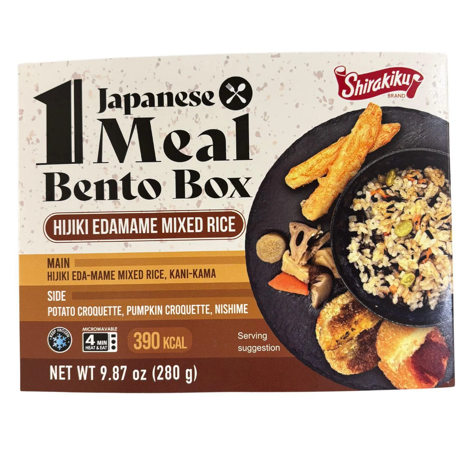 JAPANESE MEAL BOX B FROZEN (MIXED RICE) 9.87OZ/280G