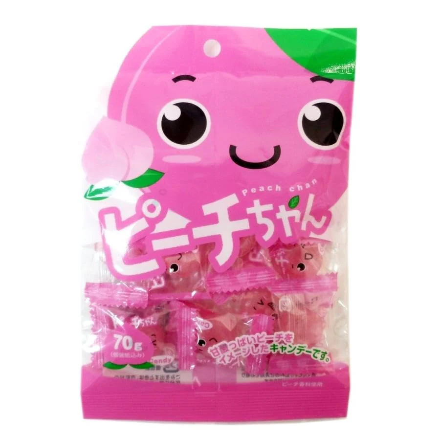 KAWAGUCHI PEACH CHAN CANDY 70G/2.4OZ