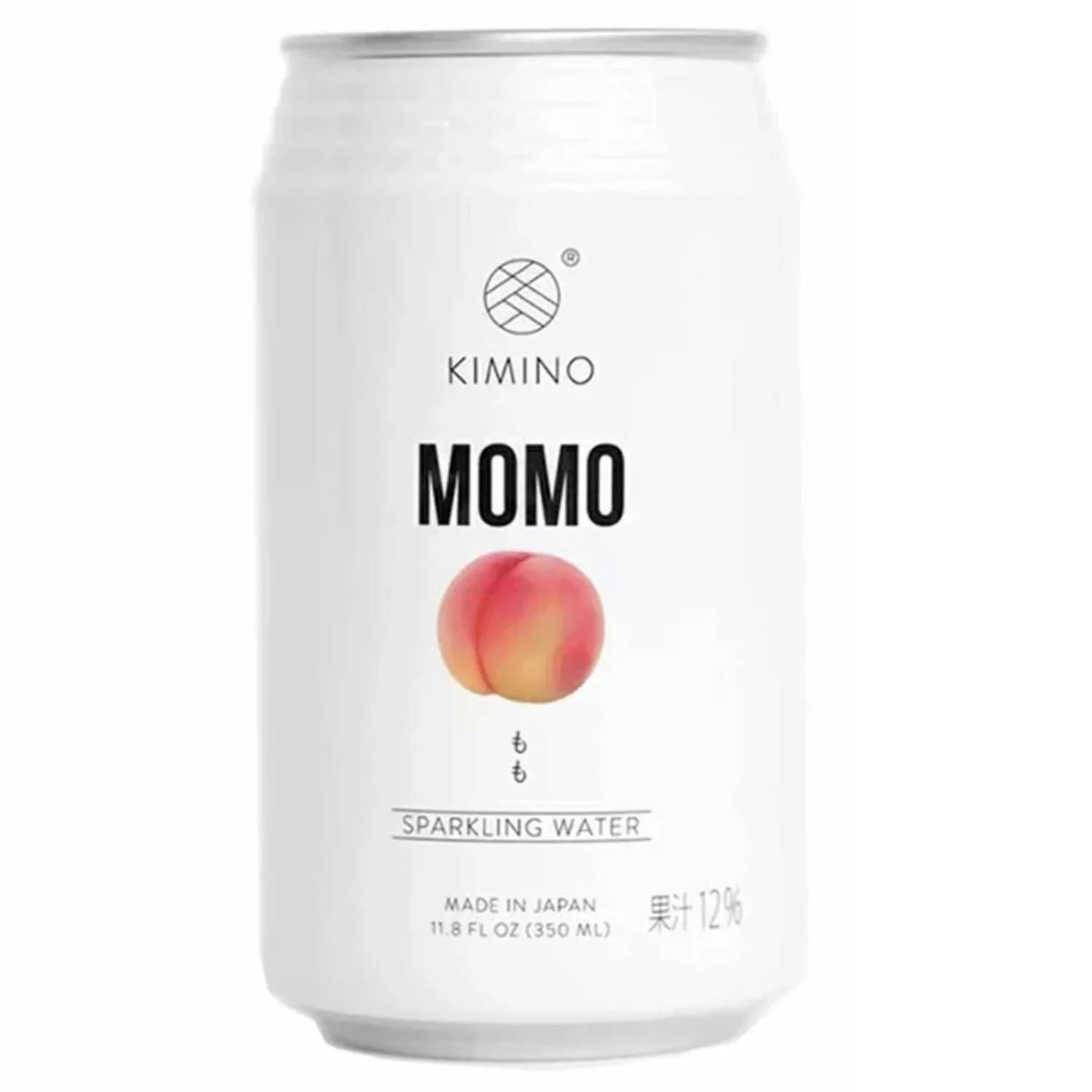 KIMINO SPARKLING WATER MOMO CAN 11.8 FZ/350ML