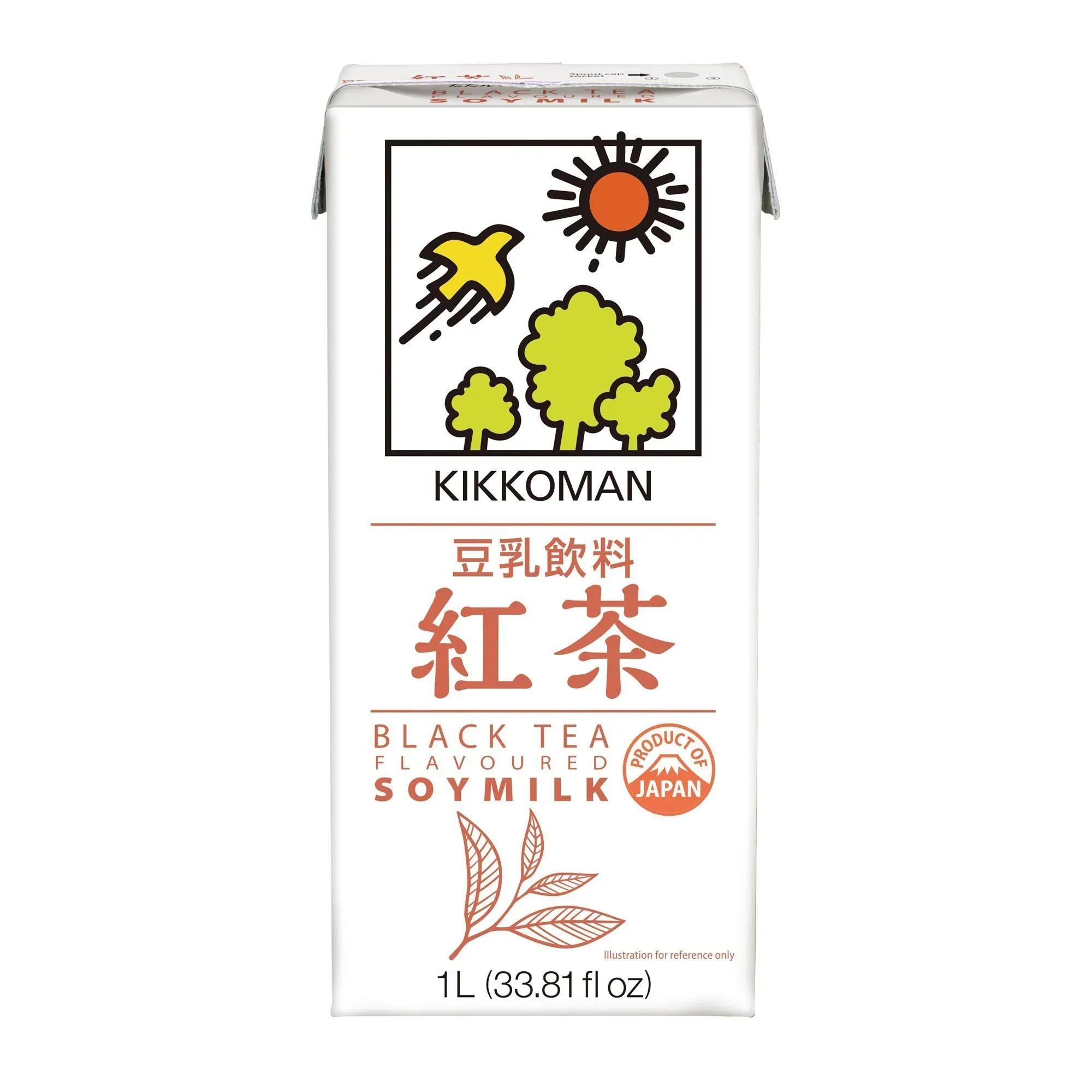 KKM SOY MILK MILK BLACK TEA 33.81FL OZ/1L