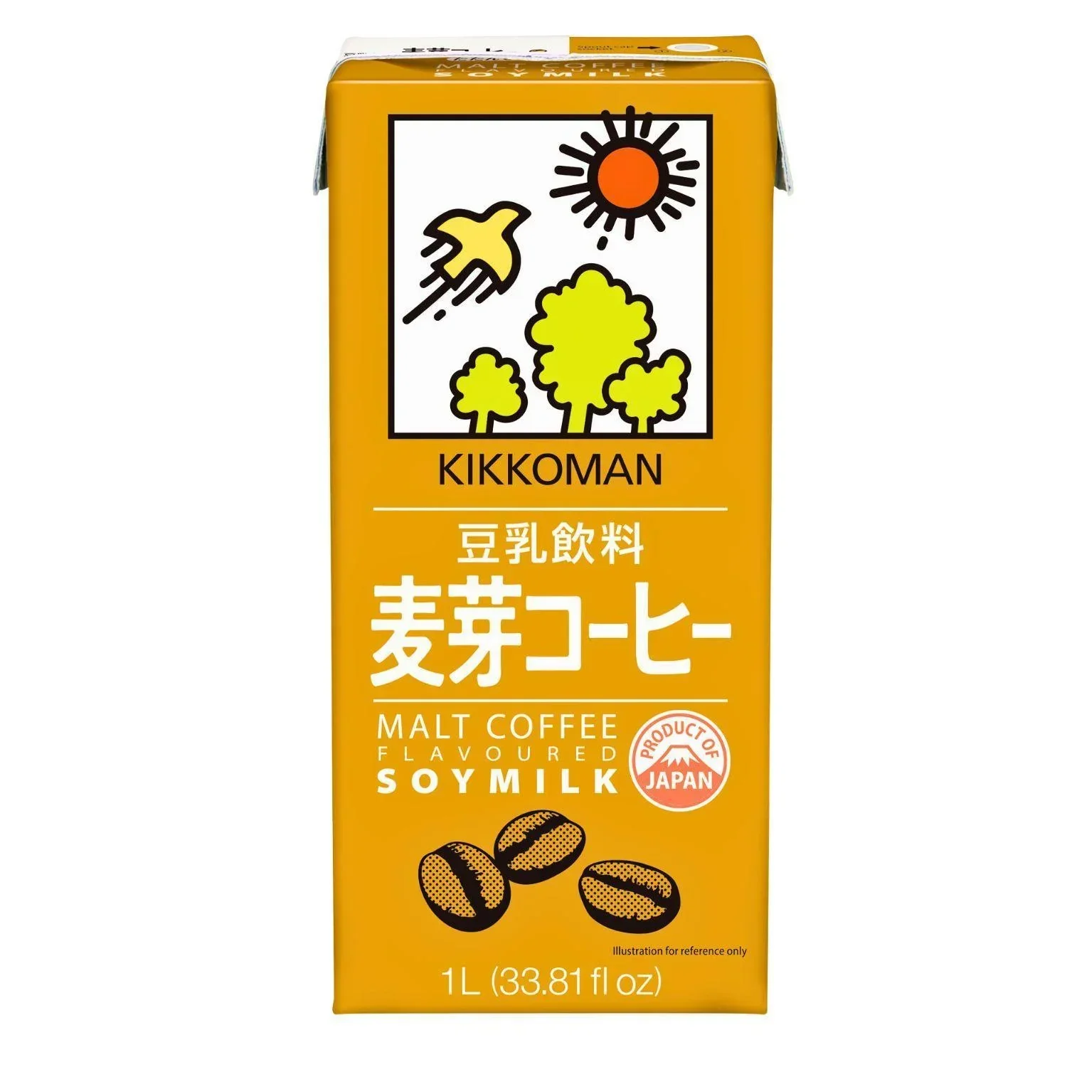 KKM SOY MILK MILK MALT COFFEE 33.81FL OZ/1L