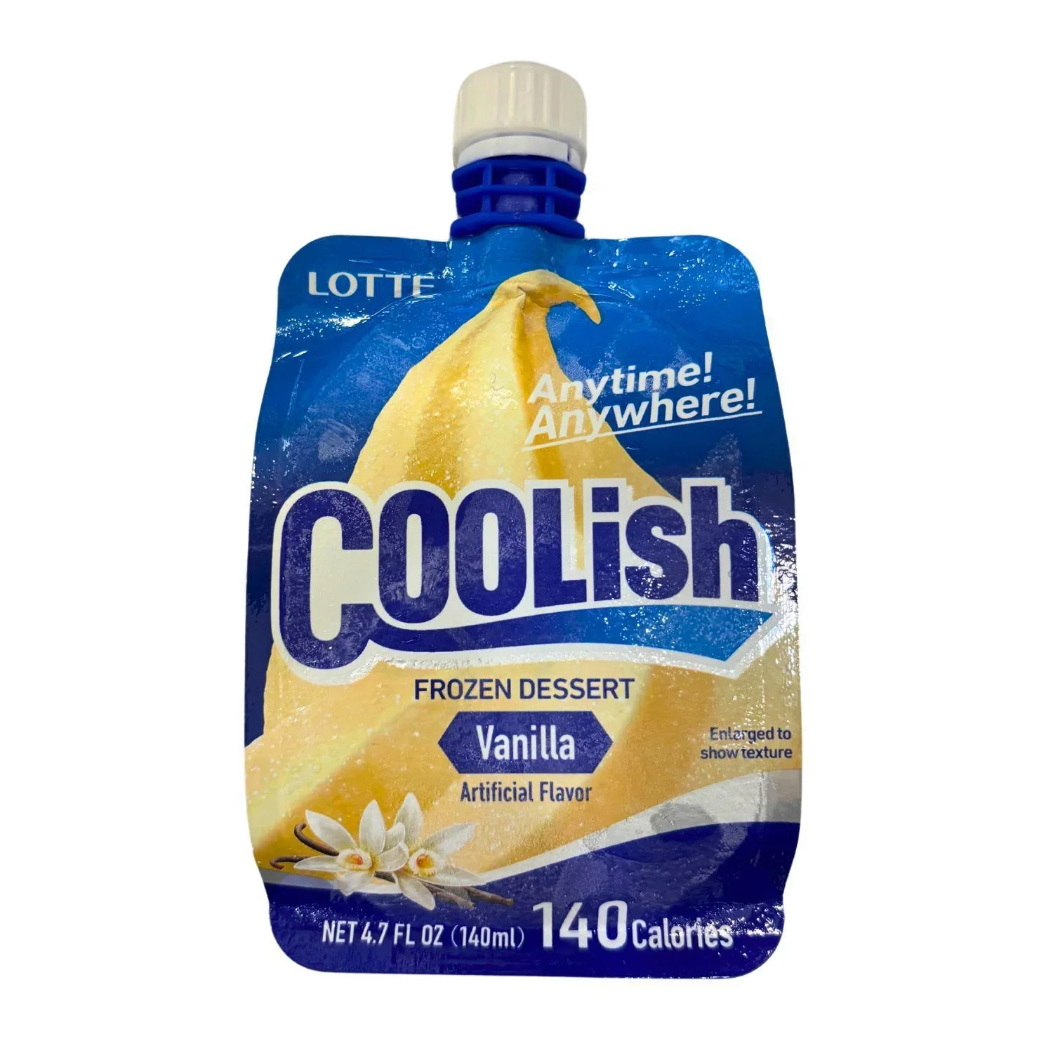 LOTTE COOLISH VANILLA 4.7 FL/ 140 mL