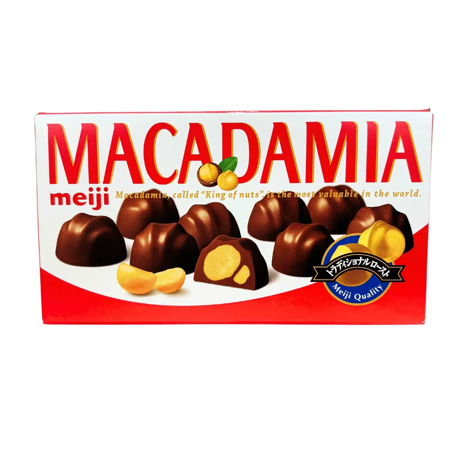 EXPIRING ON 6/30/2026 MEIJI MACADAMIA CHOCOLATE 2.36 OZ