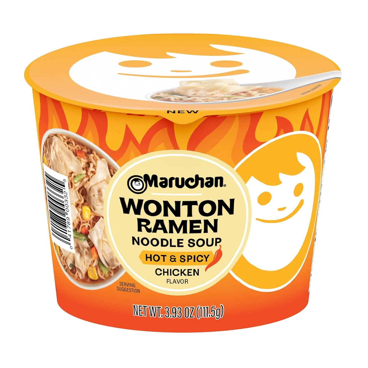 MARUCHAN RAMEN BOWL HOT&SPICY CHICKEN RAMEN3.69PZ/104.8G - Image 2