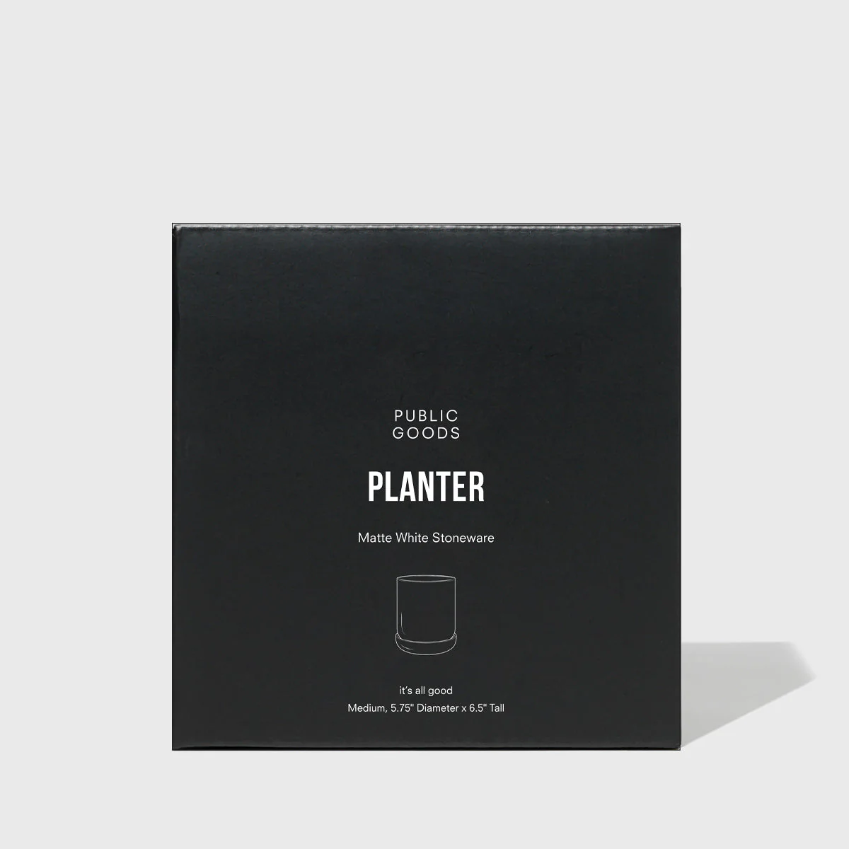 Medium Stoneware Planter - Image 7