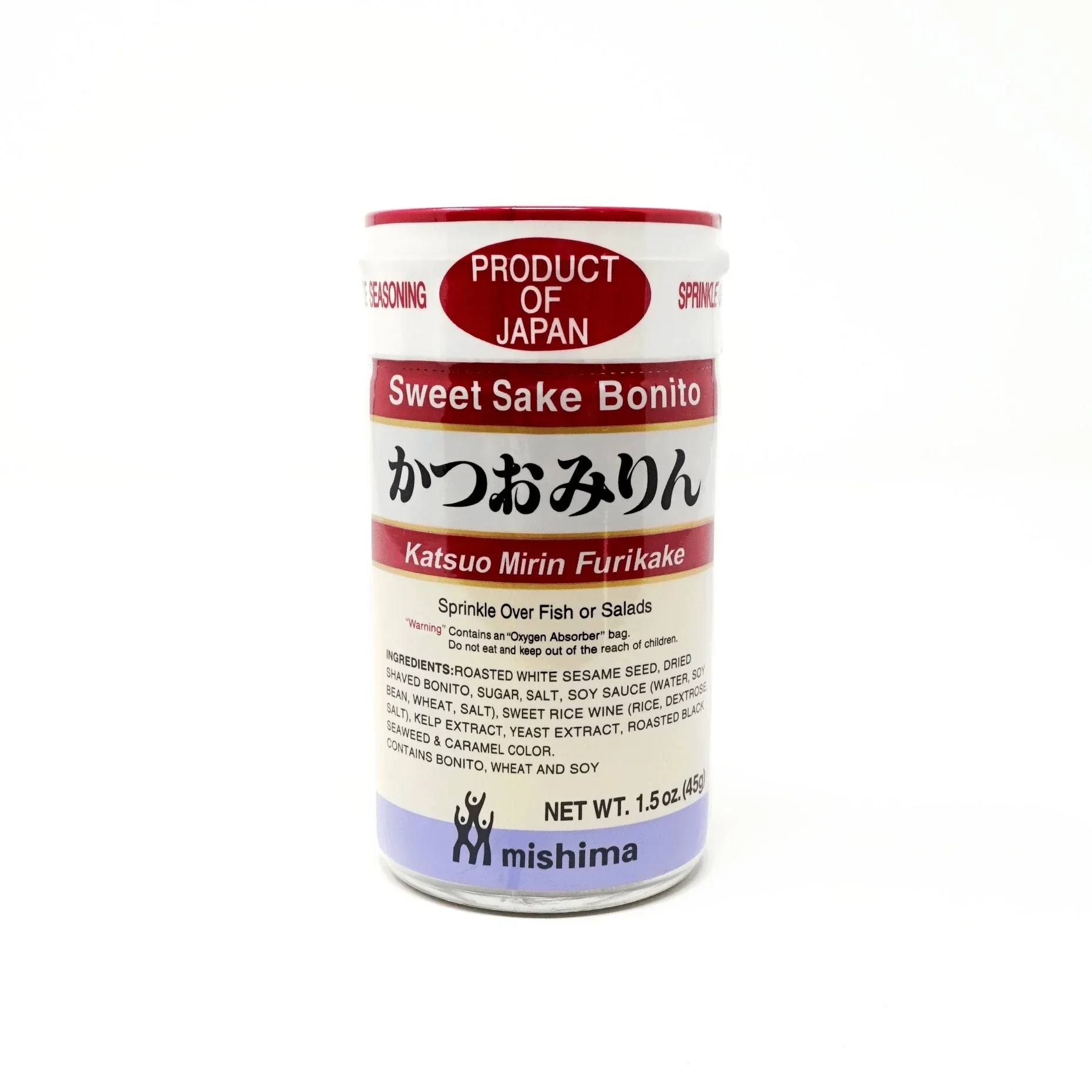 MISHIMA KATSUO MIRIN FURIKAKE (NO MSG ADDED) 1.5OZ