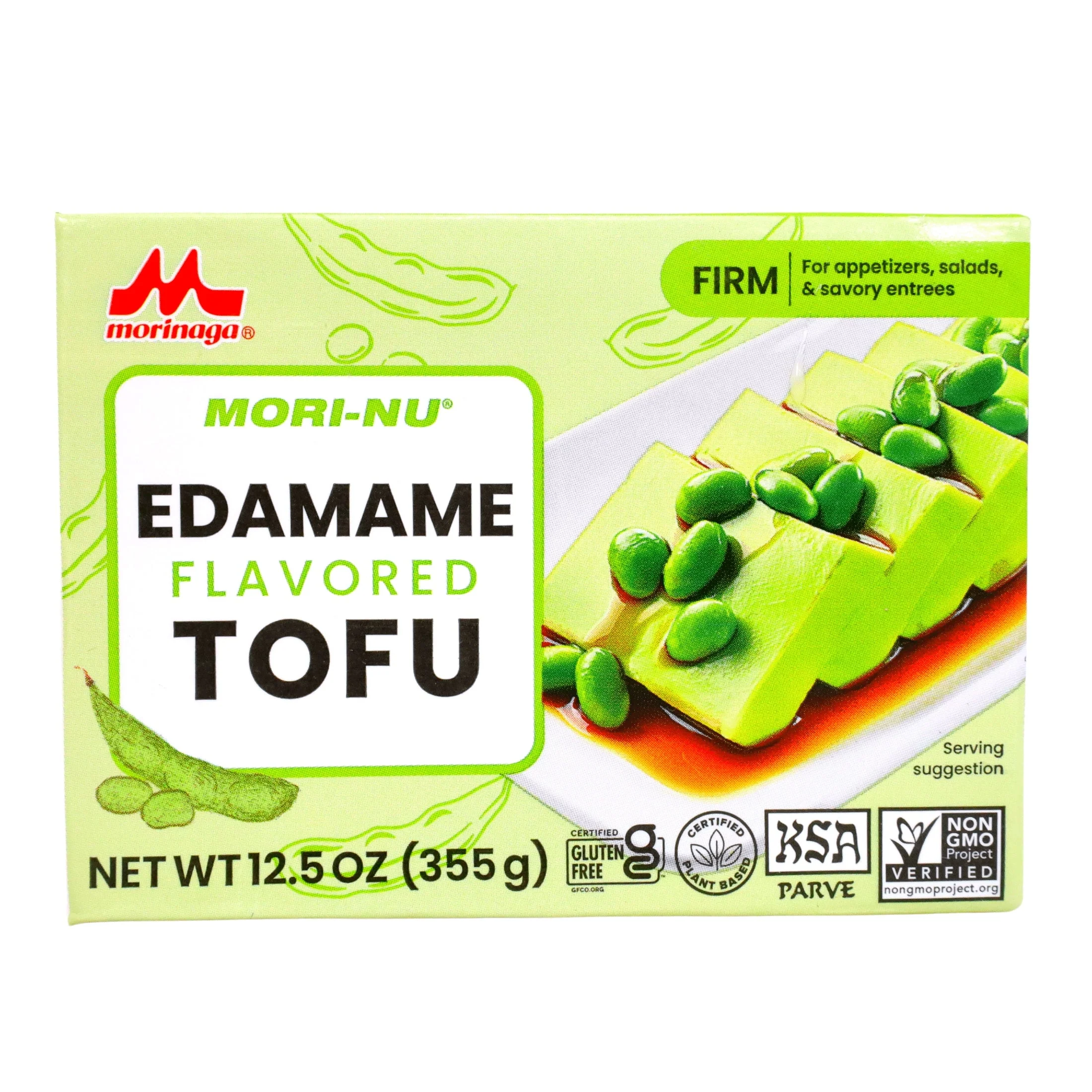 MORI-NU EDAMAME FLAVORED TOFU FIRM 12.5OZ/355G
