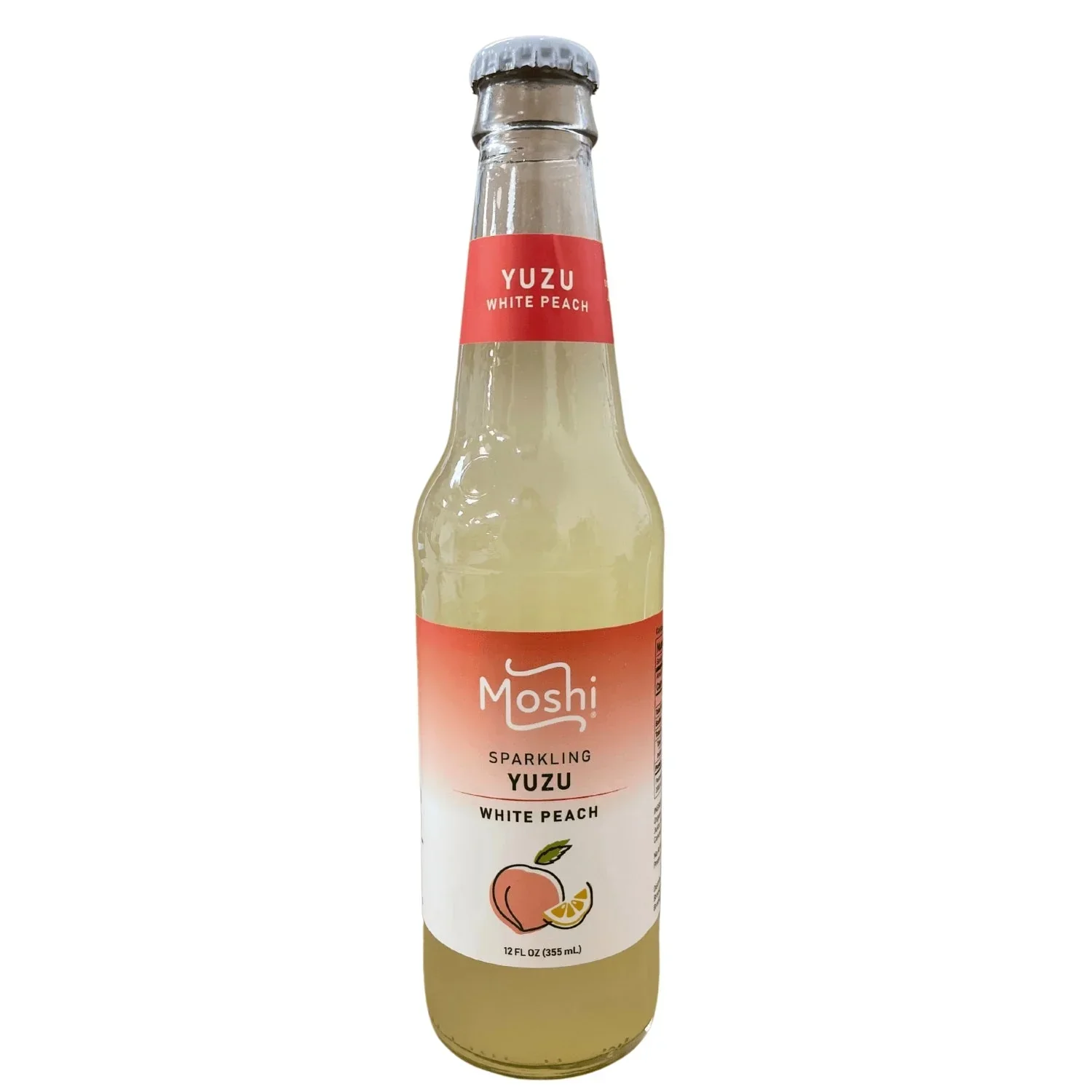 MOSHI YUZU WITHE PEACH SPARKLING 12FLOZ/355ML
