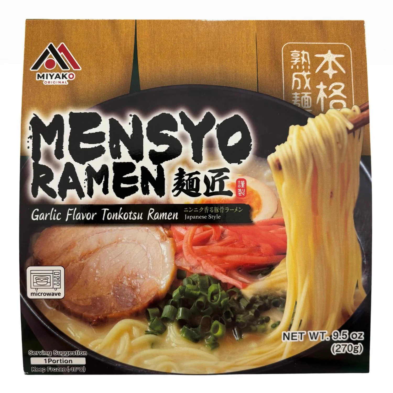 MYK MENSHO RAMEN TONKOTSU 9.5OZ / 270G