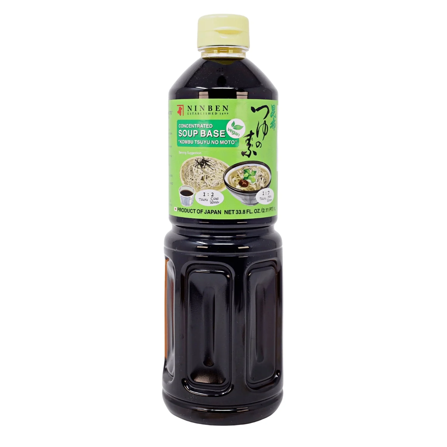 NINBEN KOMBU TSUYU NO MOTO (CONCENTRATED) 33.8FL OZ/1L