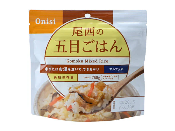 ONISIFOODS RICE GOMOKU 100G/3.5OZ