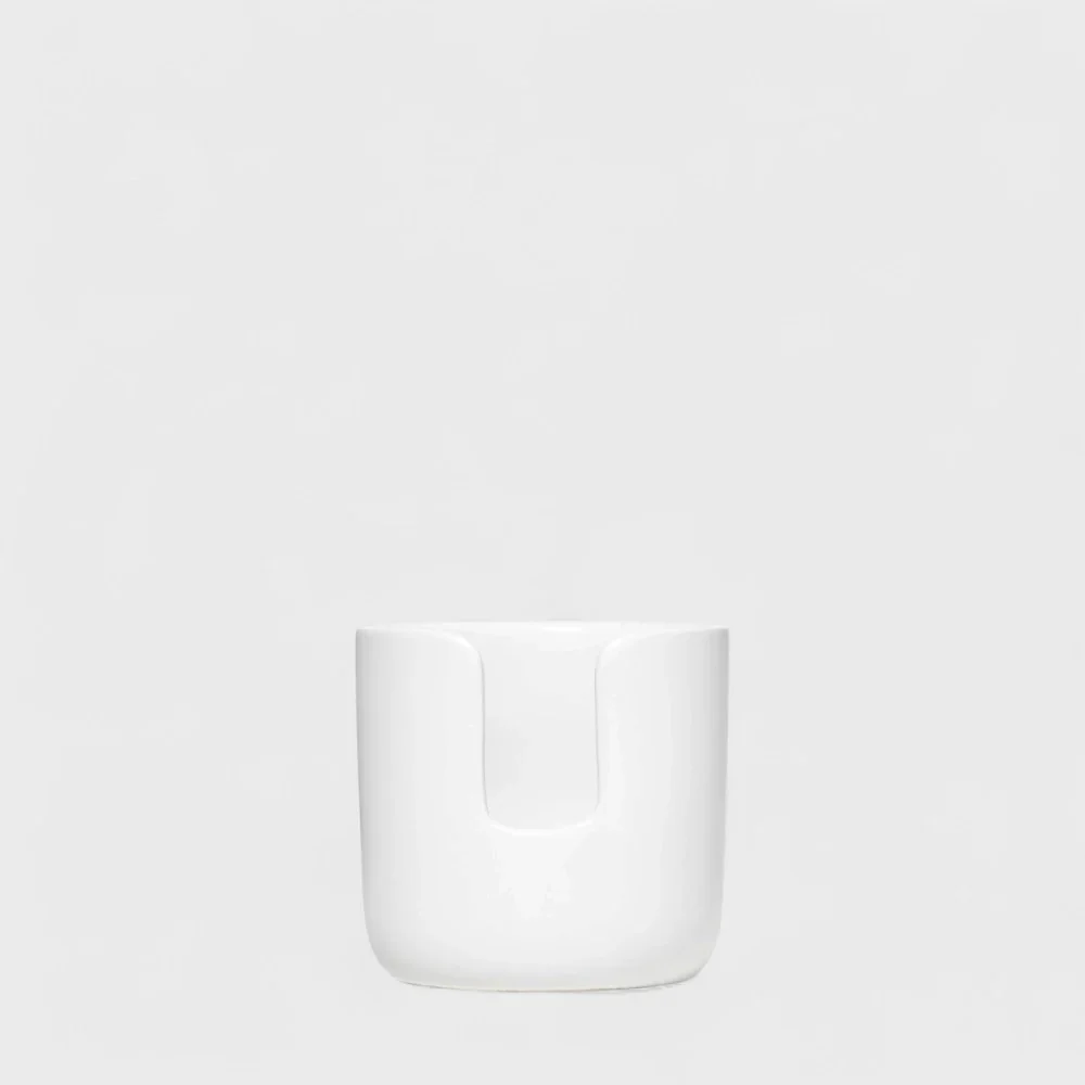 Stoneware Cleansing Rounds Holder
