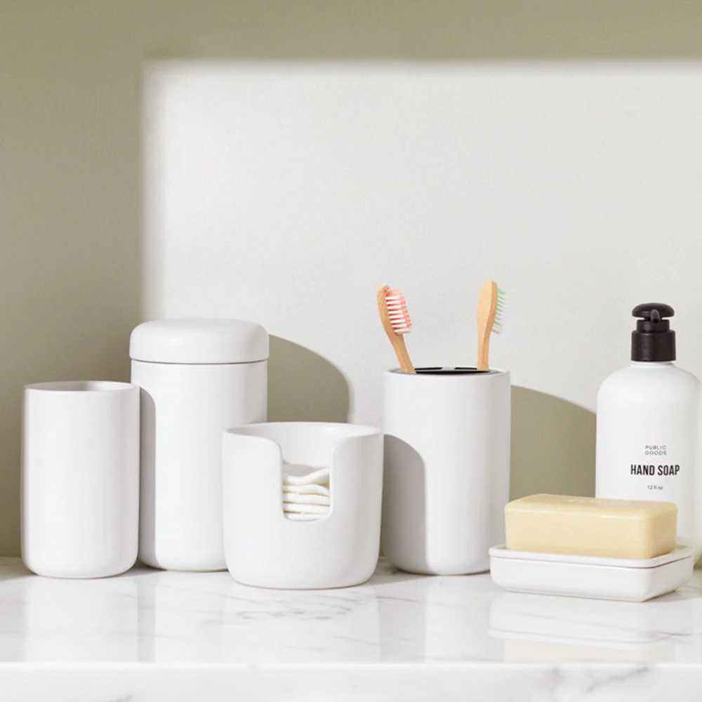 Stoneware Toothbrush Holder - Image 2