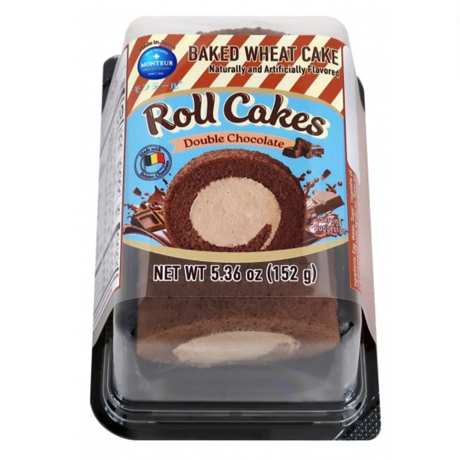 SWEETS ROLL CAKE NAMA CHOCO 5P 5.54OZ/163G
