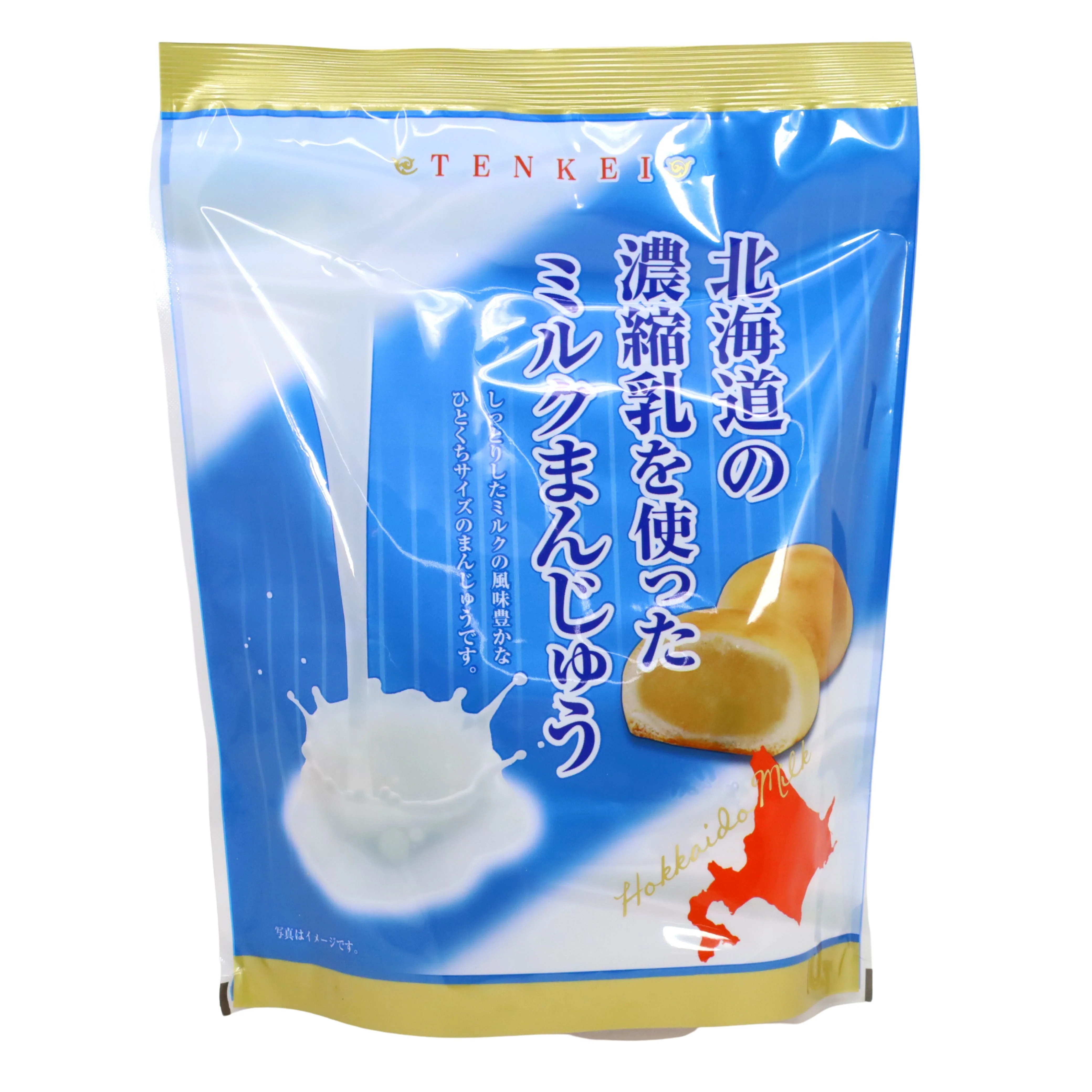 TENKEI HOKKAIDO MILK MANJU WHEAT CAKE  4.0OZ/115G