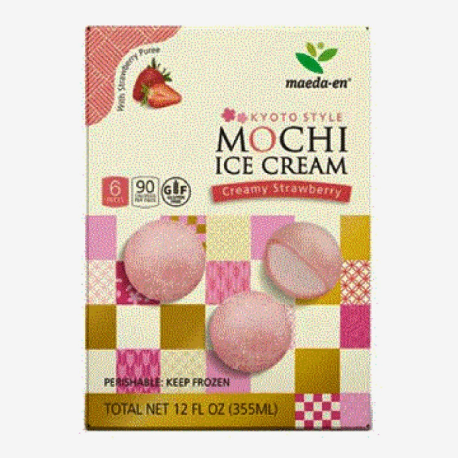 MAEDA MOCHI ICE CREAMY STRAWBERRY 8.40 OZ