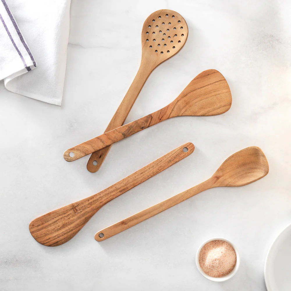 Wooden Utensils (Set of 4) - Image 2