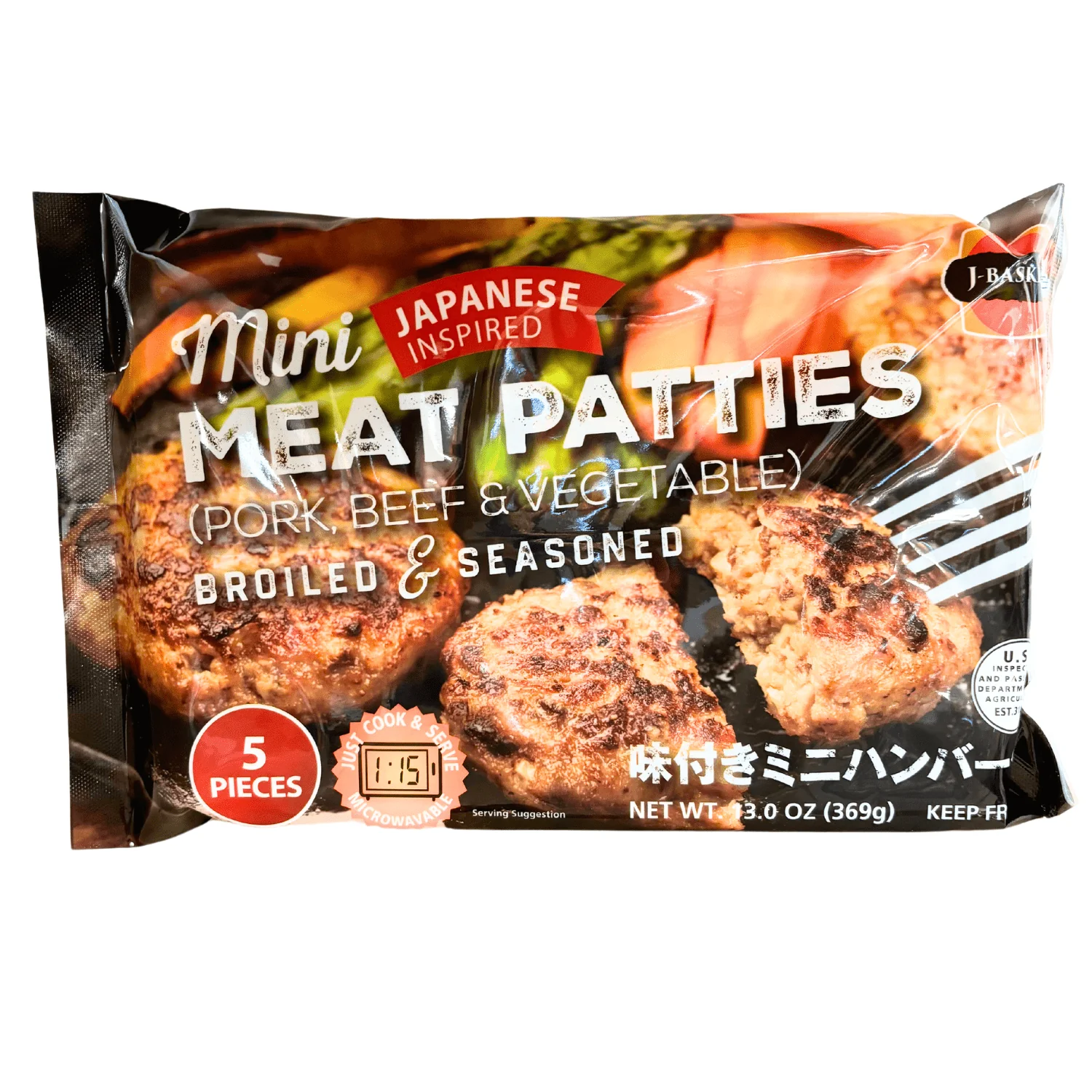 JB MINI MEAT PATTIES 5P